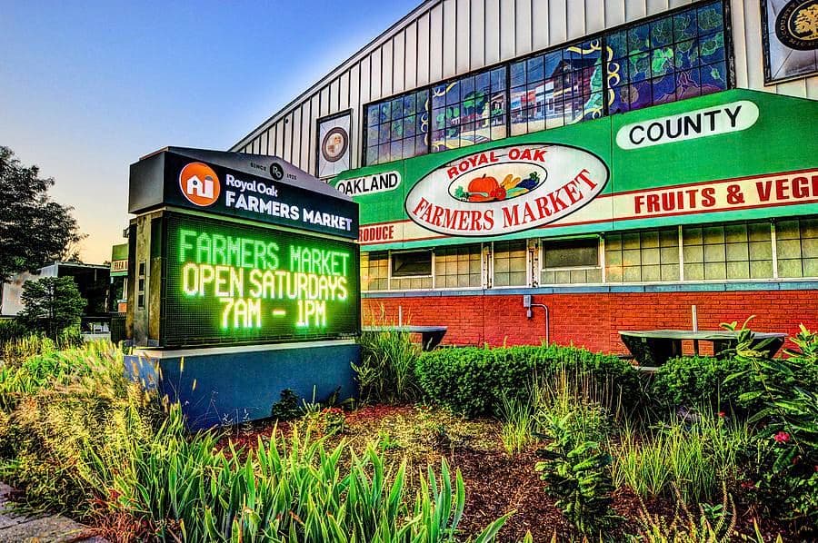 Royal Oak farmers market